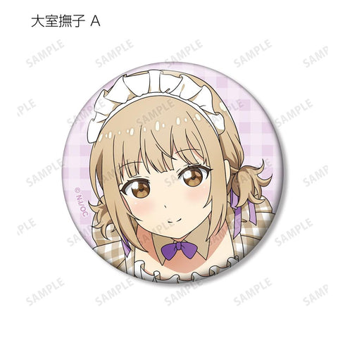 『大室家』アニメ描き下ろし メイド衣装ver. トレーディング缶バッジ(単位/BOX)【202505再販】